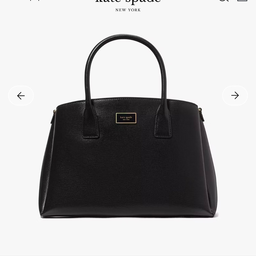 Kate Spade Elegant Black Satchel